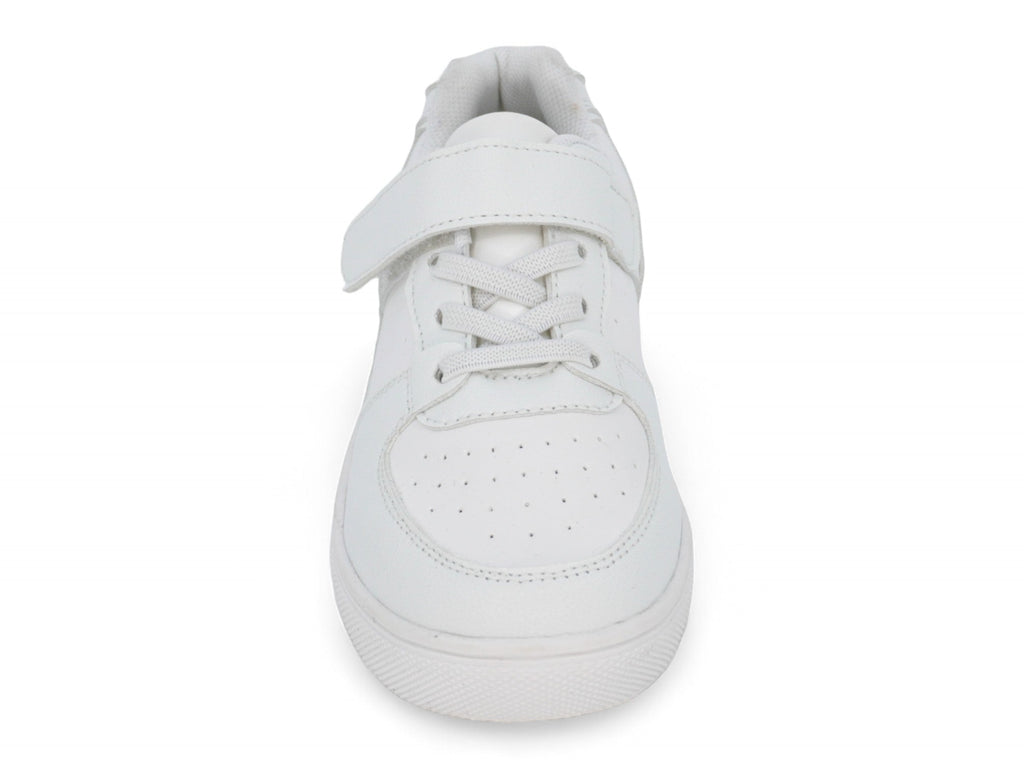 Girls White Courtside Sneaker