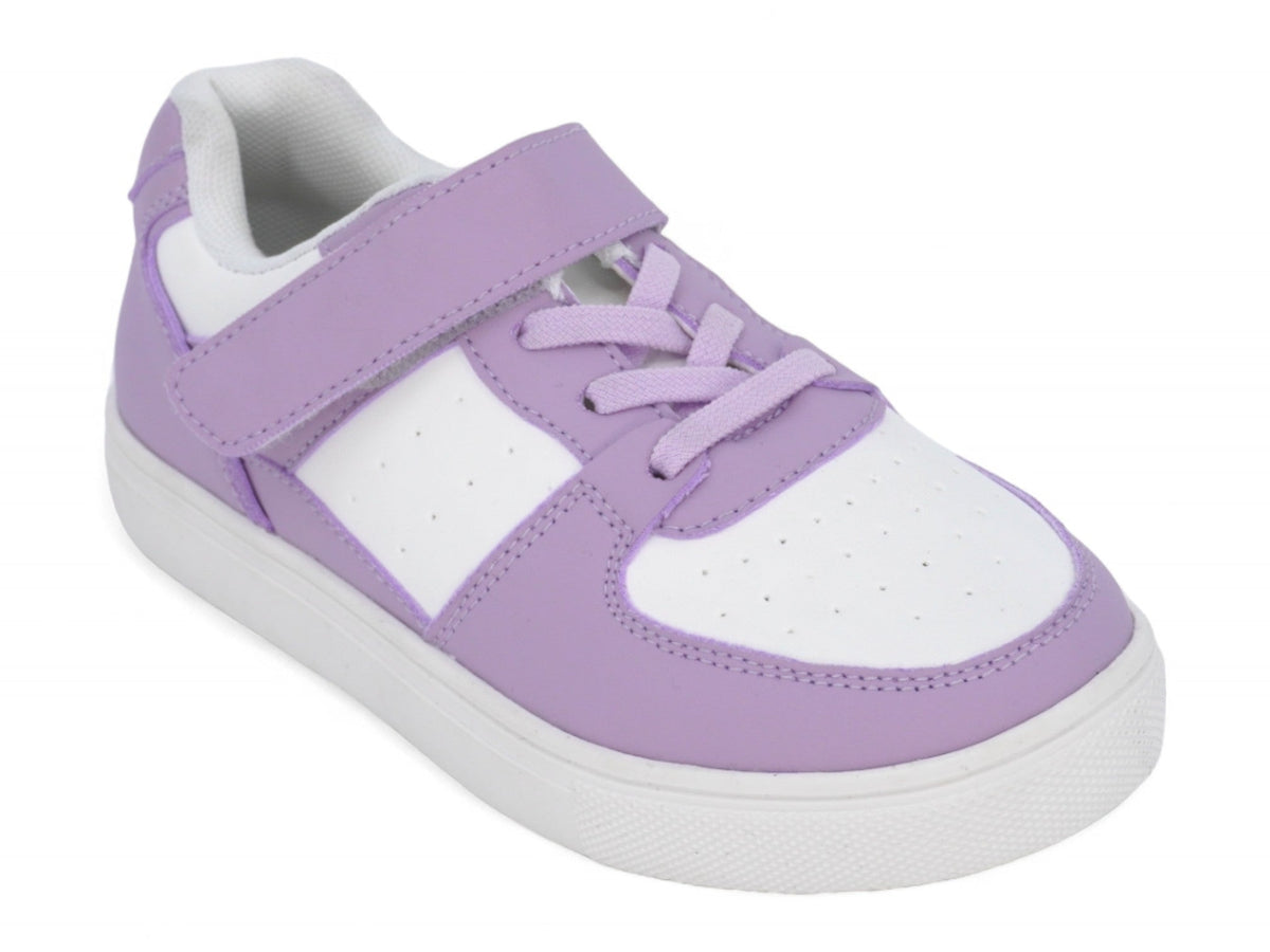 Girls Purple Courtside Sneaker