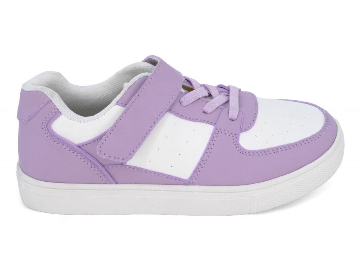 Girls Purple Courtside Sneaker