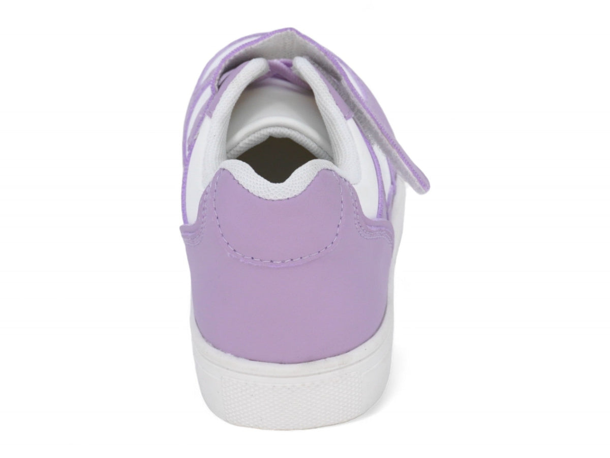 Girls Purple Courtside Sneaker