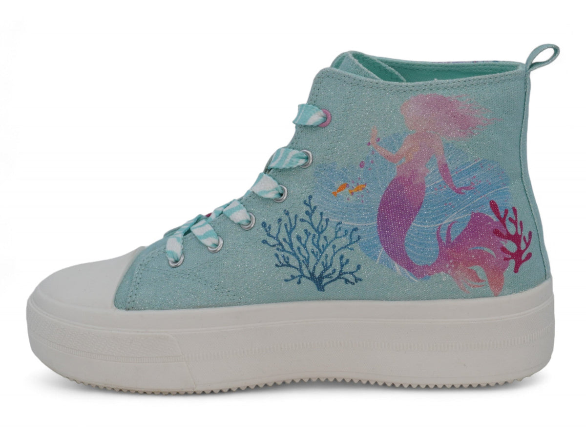Girls Ariel High Top Sneaker