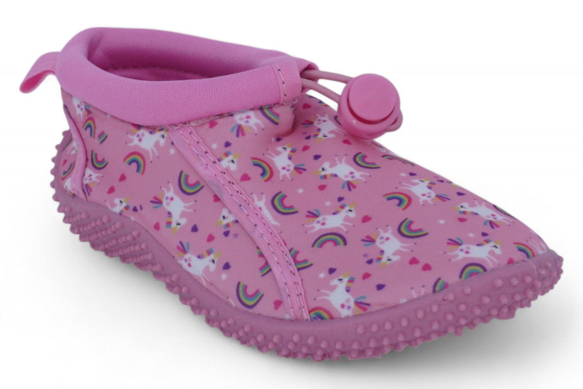 Girls Pink Aqua Shoes
