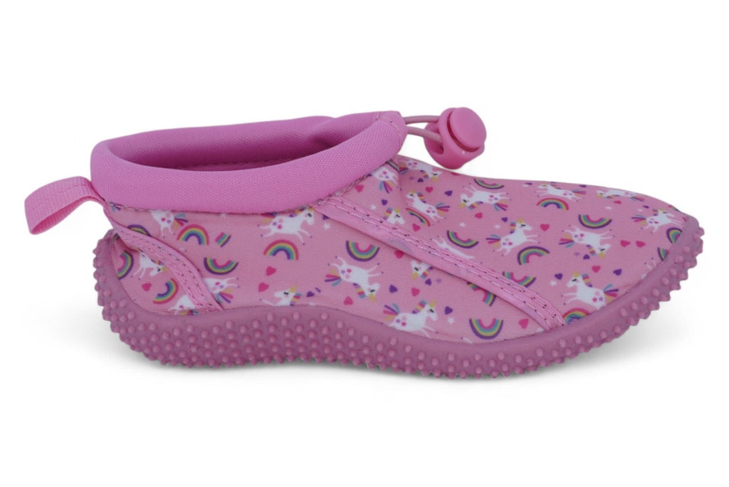 Girls Pink Aqua Shoes