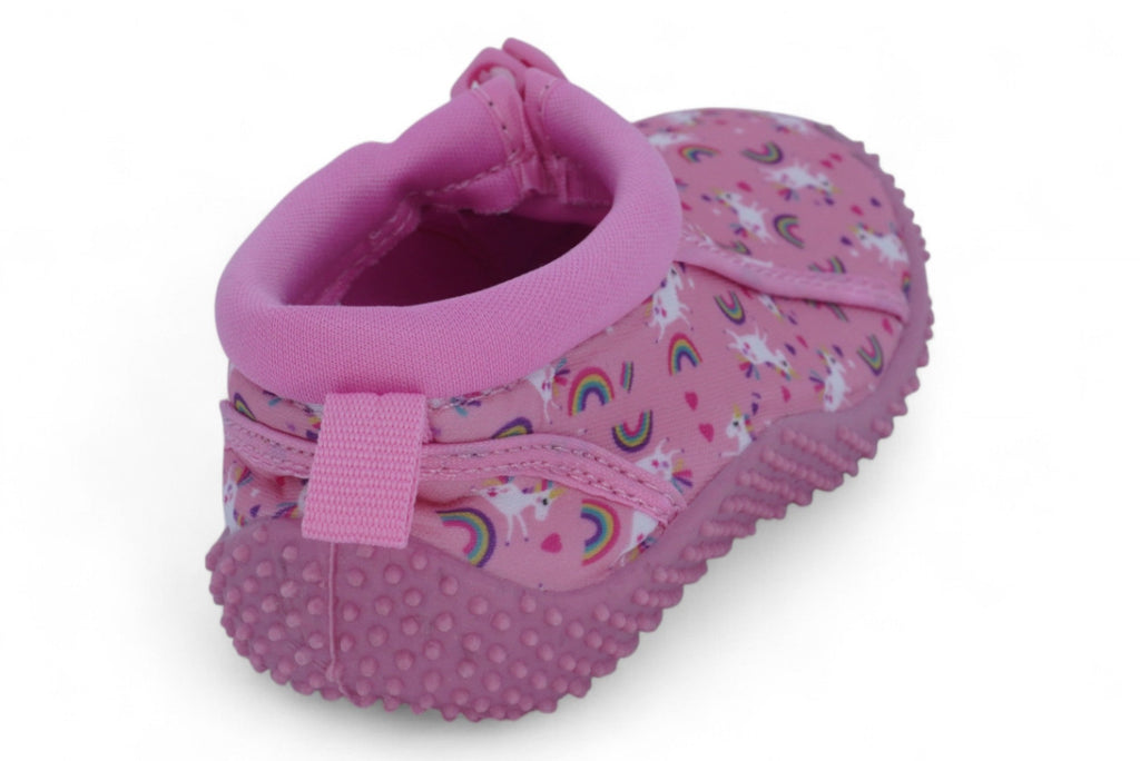 Girls Pink Aqua Shoes