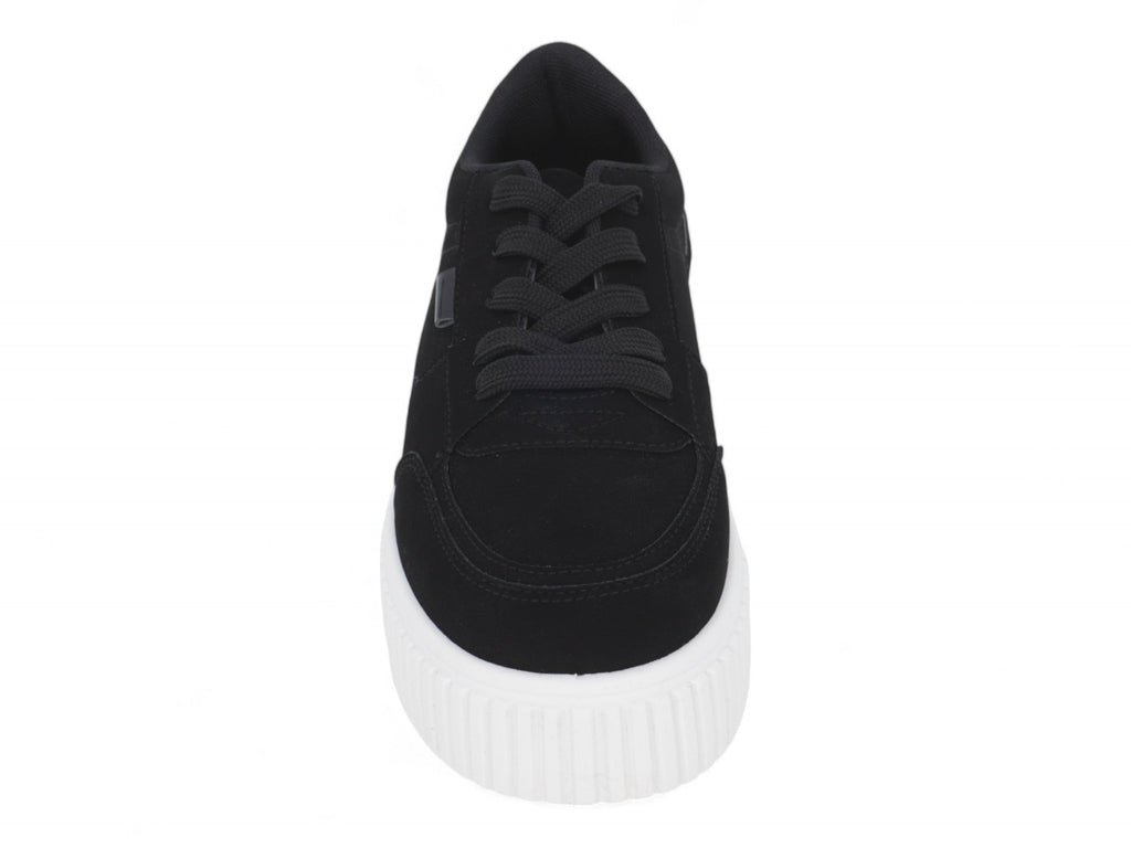 Girls Black Low Top Sneaker