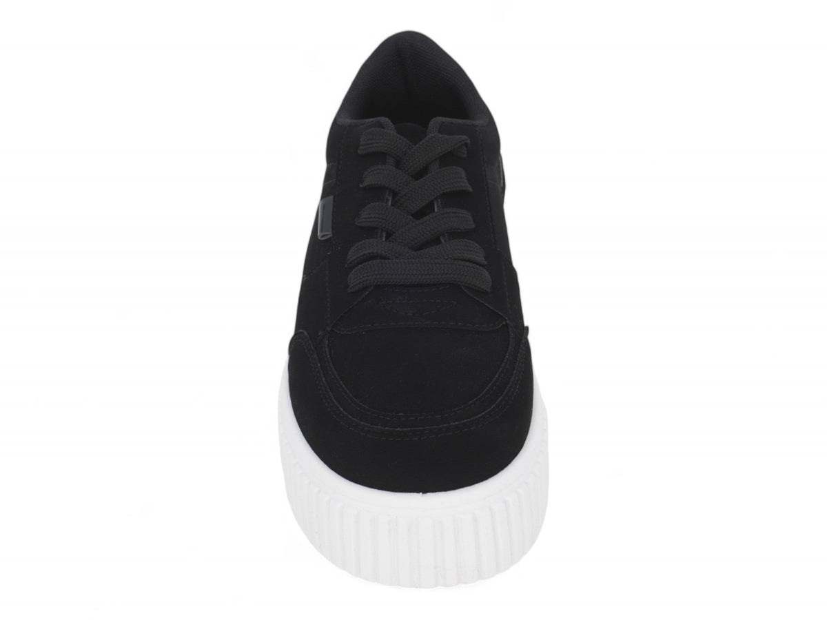 Girls Black Low Top Sneaker