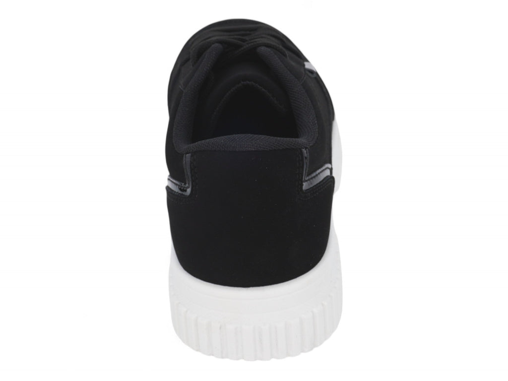 Girls Black Low Top Sneaker