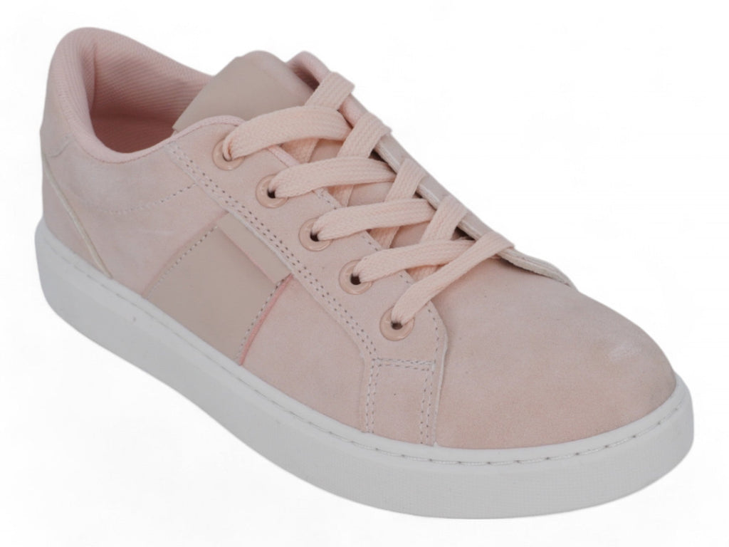 Girls Mauve Low Top Sneaker