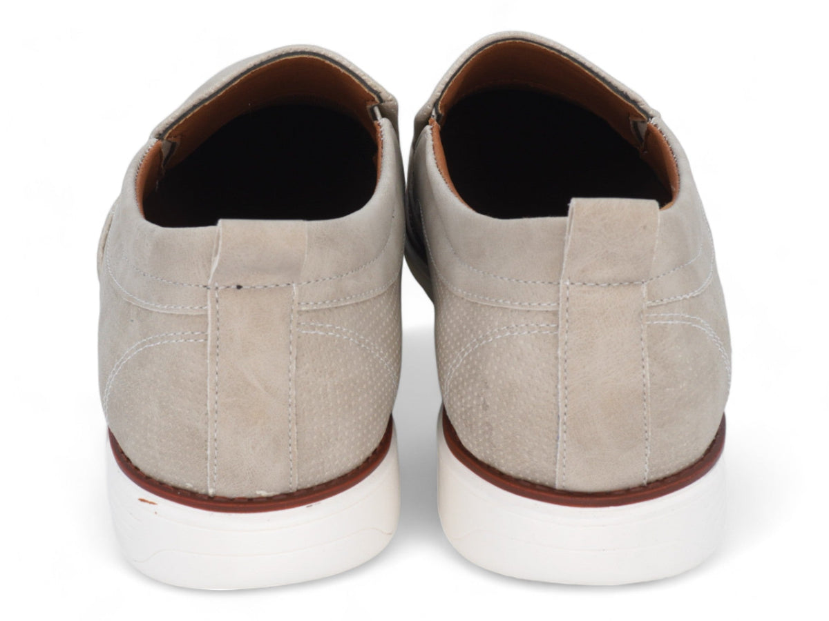 Men`s Beige Casual Slip-On
